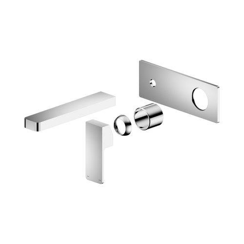 Celia Wall Basin or Bath Mixer Trim Kit (Only) Chrome [322185]