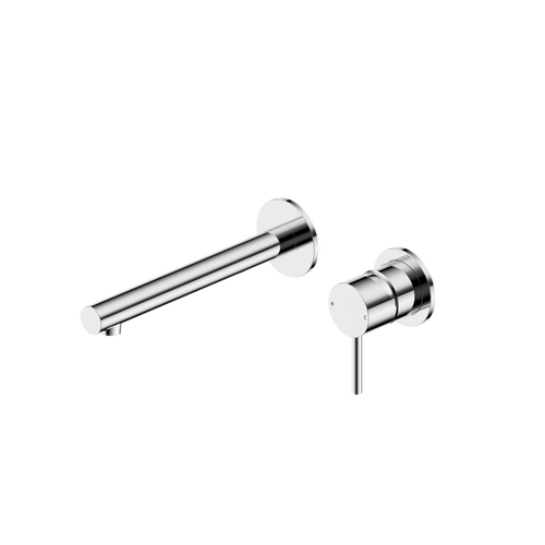 Dolce II Wall Basin or Bath Mixer Separate Back Plate Chrome [322063]