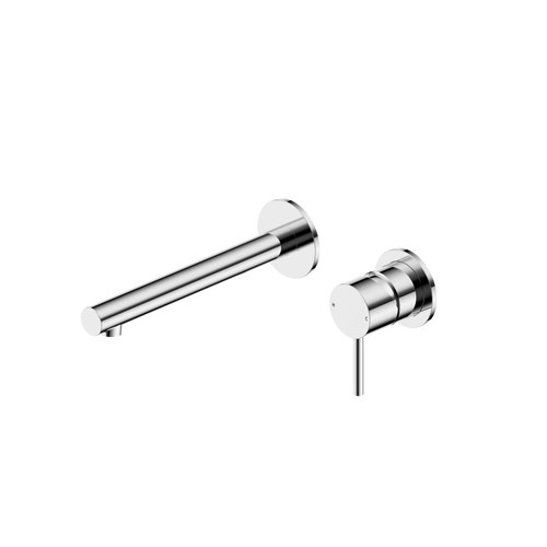 Dolce II Wall Basin or Bath Mixer Separate Back Plate Chrome [322063]