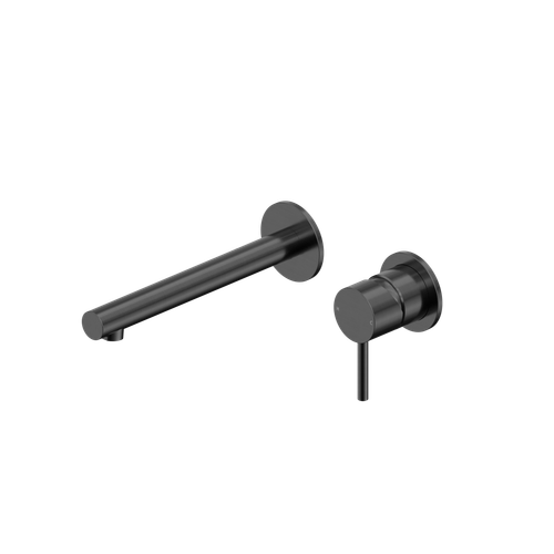 Dolce II Wall Basin or Bath Mixer Separate Back Plate Gunmetal [322062]