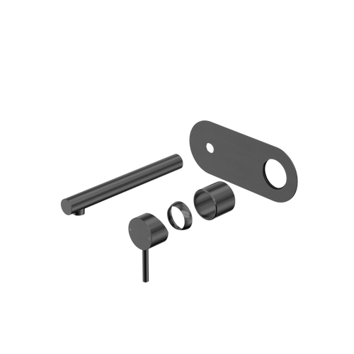 Dolce II Wall Basin or Bath Mixer Trim Kit (Only) Gunmetal [322056]
