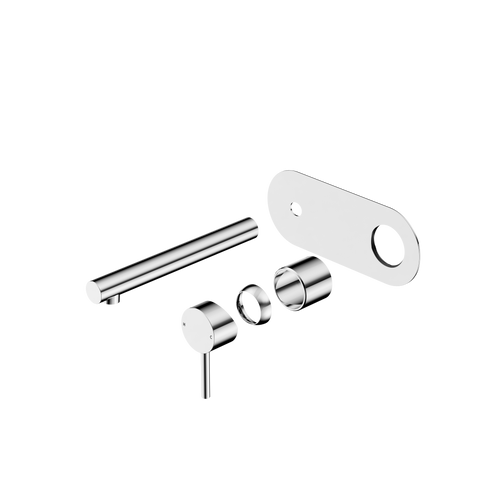 Dolce II Wall Basin or Bath Mixer Trim Kit (Only) Chrome [322043]