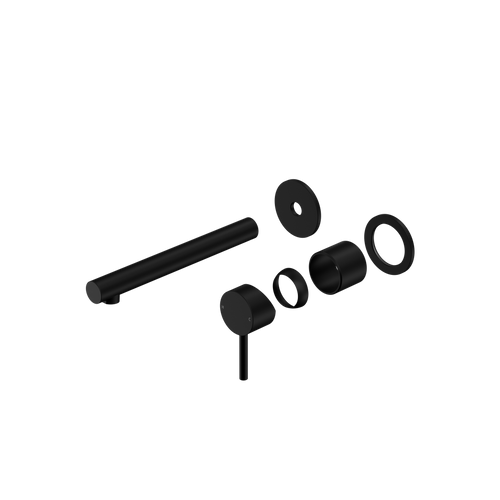 Dolce II Wall Basin or Bath Mixer Separate Back Plate Trim Kit (Only) Matte Black [322040]