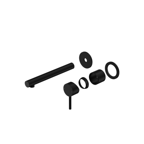 Dolce II Wall Basin or Bath Mixer Separate Back Plate Trim Kit (Only) Matte Black [322040]