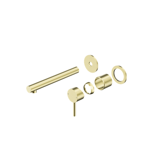 Dolce II Wall Basin or Bath Mixer Separate Back Plate Trim Kit (Only) Brushed Gold [322209]