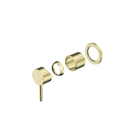 Dolce Ii Shower Mixer Trim Kit (Only) Brushed Gold [322206]