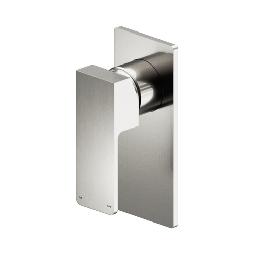 Celia Shower Mixer Rectangular Backplate Brushed Nickel [322172]