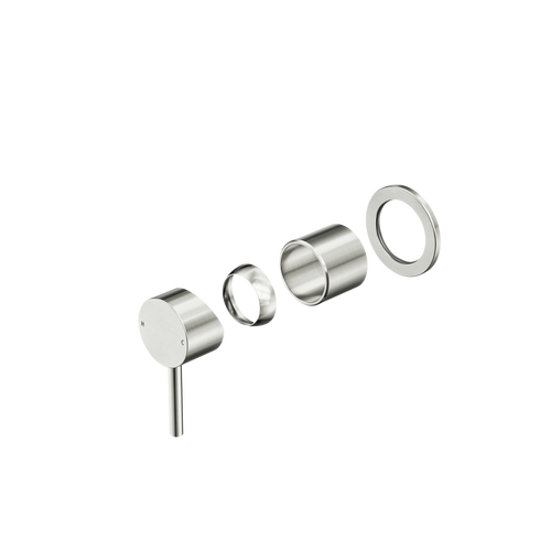 Dolce Ii Shower Mixer Trim Kit (Only) Brushed Nickel [322171]