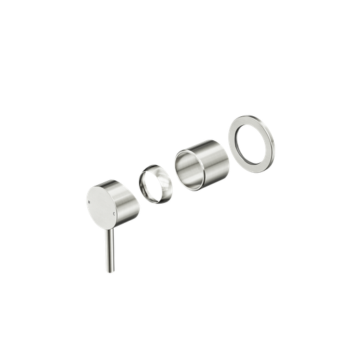Dolce Ii Shower Mixer Trim Kit (Only) Brushed Nickel [322171]