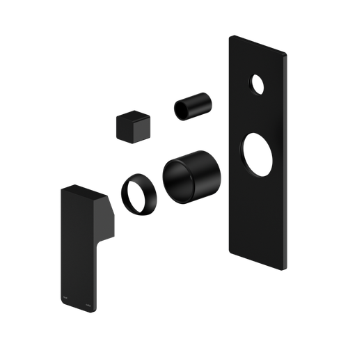 Celia Shower Mixer with Diverter Trim Kit (Only) Matte Black [322143]