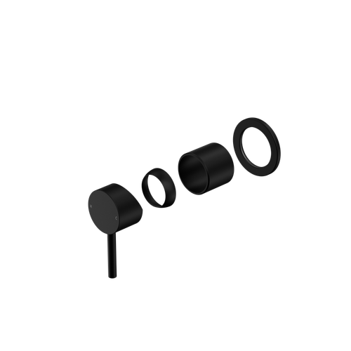 Dolce Ii Shower Mixer Trim Kit (Only) Matte Black [322119]