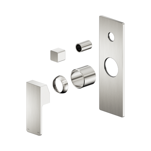 Celia Shower Mixer with Diverter Trim Kit (Only) Brushed Nickel [322117]