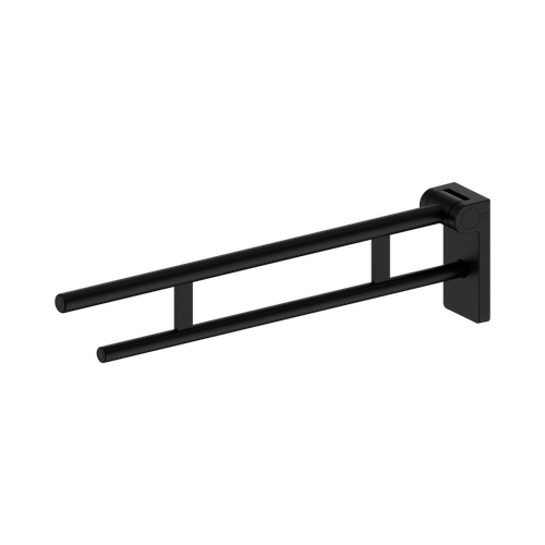 Mecca Care Foldable Toilet Support Arm Matte Black [322152]
