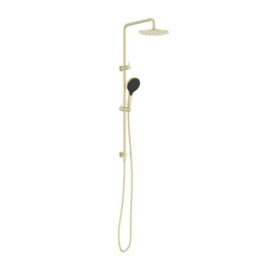Round Twin Shower with Air Shower II Brushed Gold [322065]