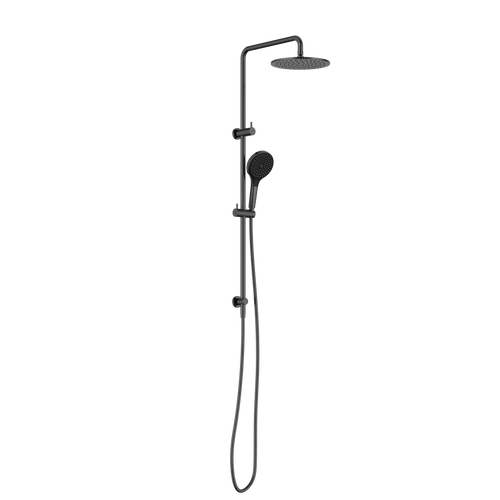 Round Twin Shower with Air Shower II Gunmetal [322069]