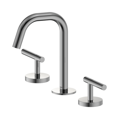 Mecca Lever Basin Set Edge Spout Chrome [324610]