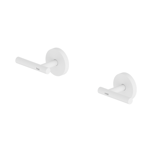Mecca Lever Wall Top Assembly Matte White [324565]