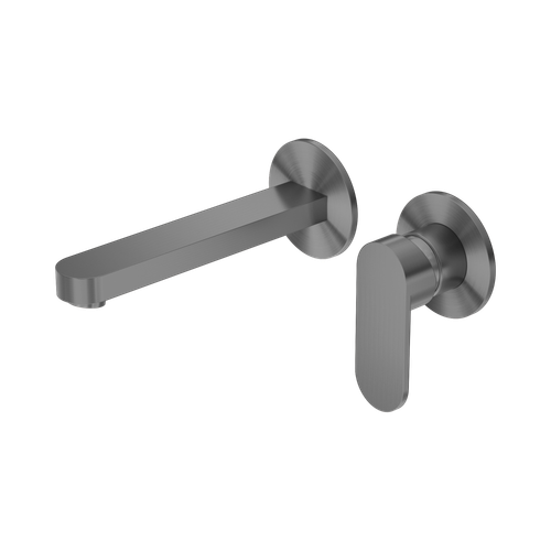 Ecco Wall Basin or Bath Mixer Separate Back Plate Gunmetal [325408]