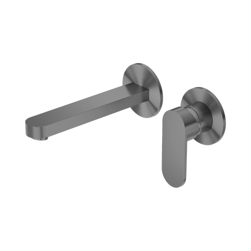 Ecco Wall Basin or Bath Mixer Separate Back Plate Gunmetal [325408]