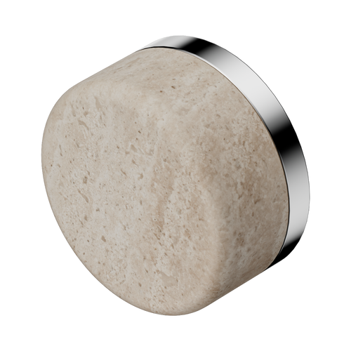Serenity Rome Travertine Handle Chrome [325410]