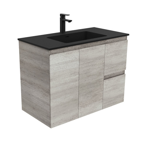 Montana Edge Industrial 900 Wall-Hung Vanity-1 Taphole (RIGHT HAND DRAWER) [169391]