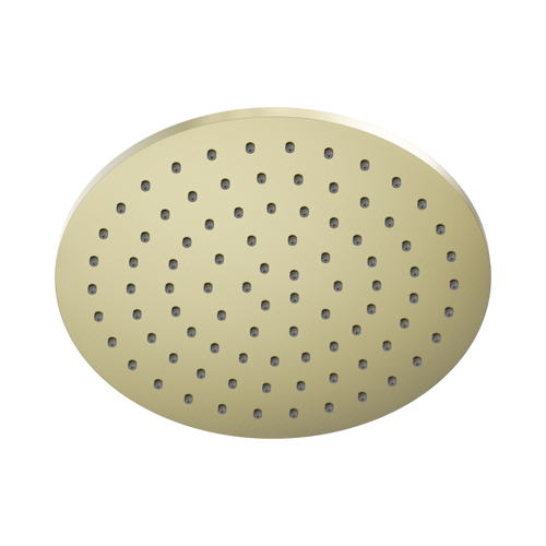250mm Round Metal Shower Head II Brushed Gold [325394]