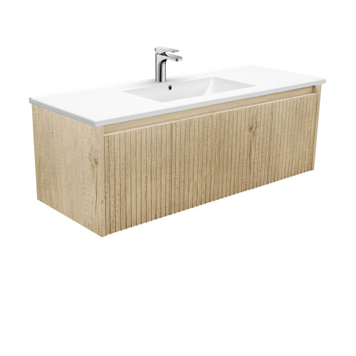 Dolce Alina Scandi Oak 1200 Wall-Hung Vanity [307806]