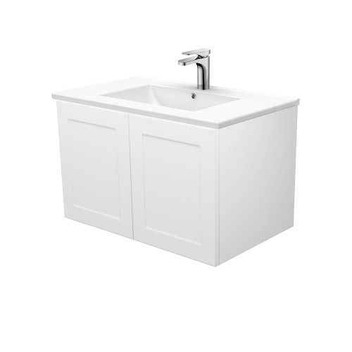 Dolce Mila 750 Wall-Hung Vanity Right Drawer 1 Tap Hole [313553]