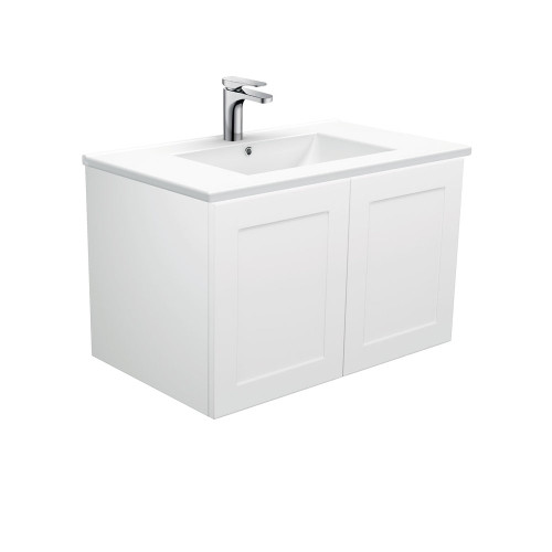 Dolce Mila 750 Wall-Hung Vanity Left Drawer 1 Tap Hole [313565]