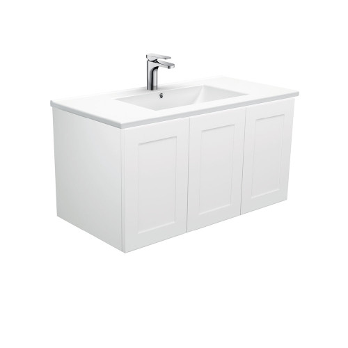 Dolce Mila 900 Wall-Hung Vanity Left Drawer 1 Tap Hole [313577]