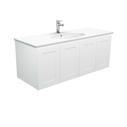 Rotondo Mila 1200 Wall-Hung Vanity 1 Tap Hole [313585]