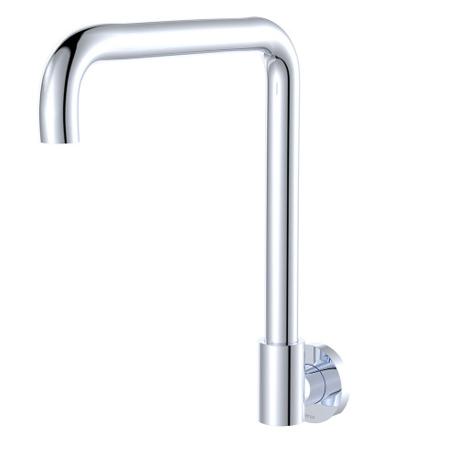 Kaya Squareline Wall Swivel Outlet Chrome [318317]