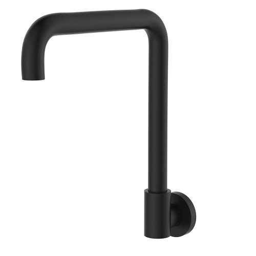 Kaya Squareline Wall Swivel Outlet Matte Black [318321]