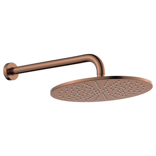 Empire Slim Shower Arm Set Brushed Copper [320492]