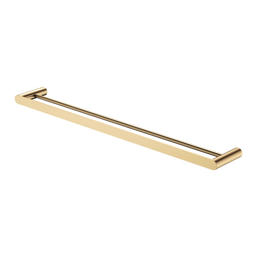 Empire Slim Double Towel Rail 800mm Urban Brass [320515]