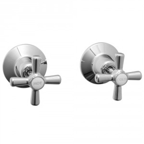 Armada Wall Top Assemblies Chrome (Pair) [133292]