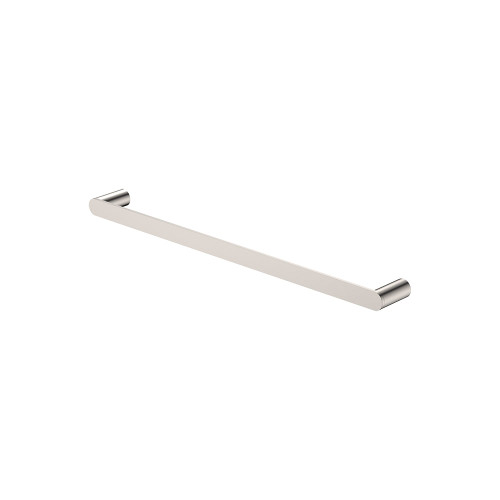Empire Slim Single Towel Rail 600mm Brushed Nickel [320518]