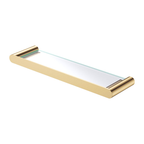 Empire Slim Glass Shelf Urban Brass [322279]