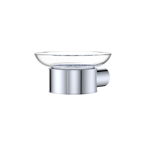 Empire Slim Glass Soap Dish Chrome [322259]