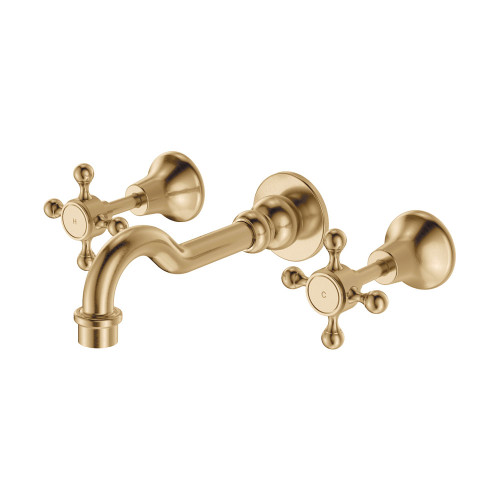 Lillian Basin or Bath Wall Set Urban Brass [322260]