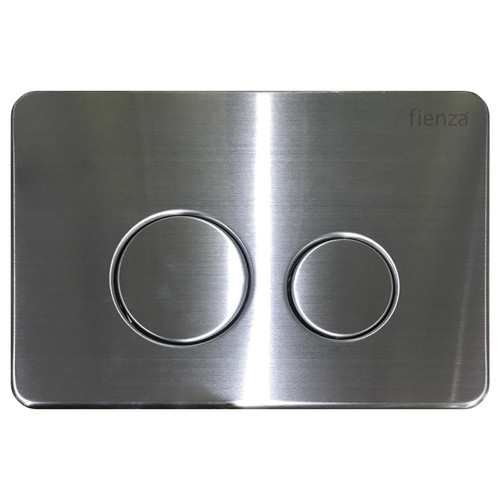 R&T Stainless Steel Round Button Flush Plate [323656]