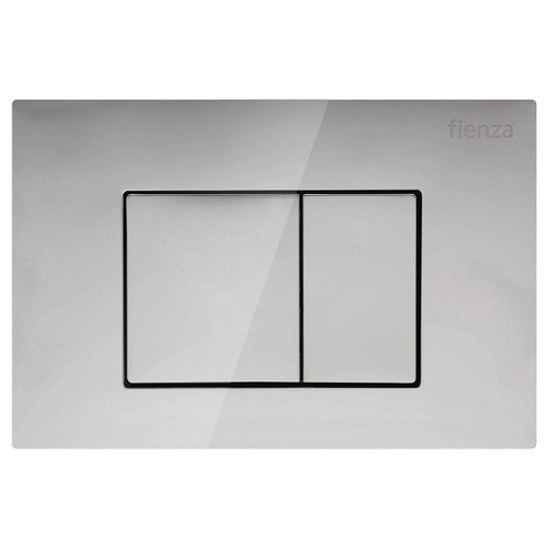 R&T Chrome Square Button Plate for Wall Pans [323651]