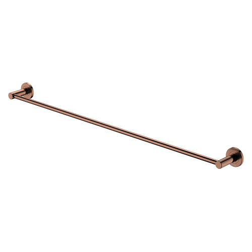 Kaya Single Towel Rail 900mm Brushed Copper [323646]