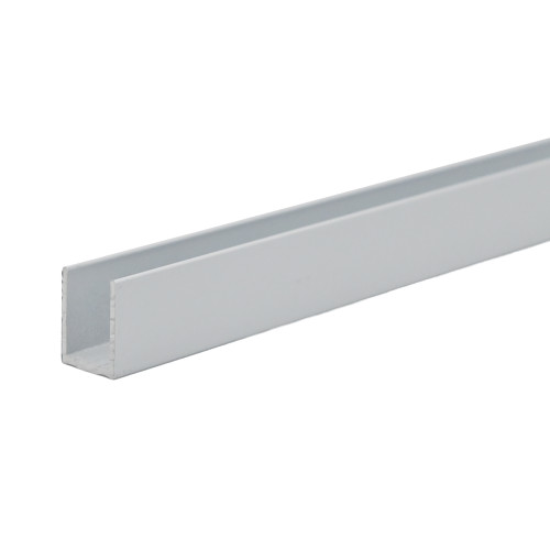 Wall Channel For Frameless Shower Panel Matte White [324920]