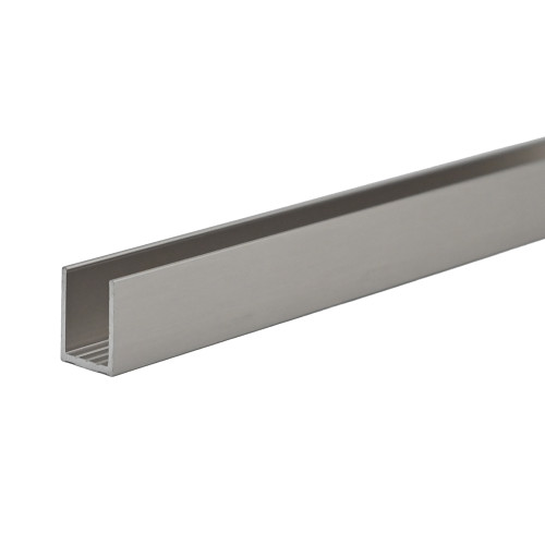 Wall Channel For Frameless Shower Panel Brushed Nickel [325025]
