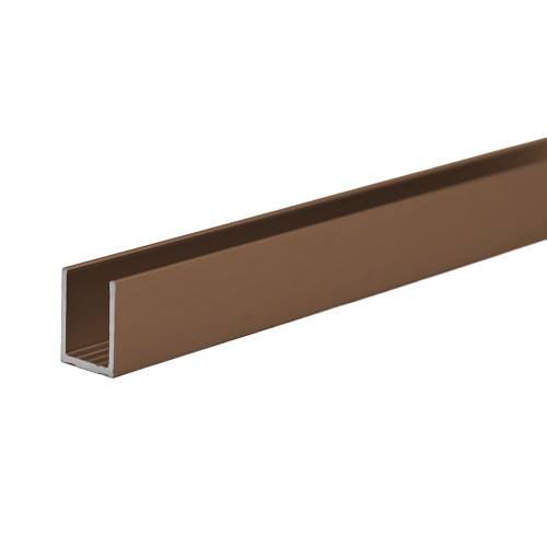 Wall Channel For Frameless Shower Panel Brushed Copper [324778]