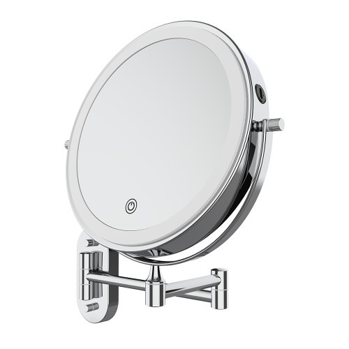 Swivel LED Magnifying Mirror Chrome [325375]