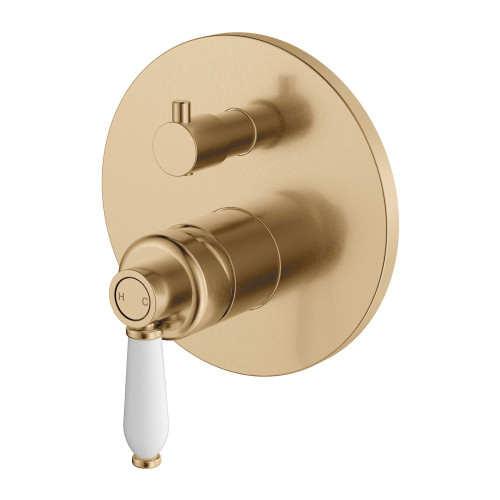 Eleanor Wall Diverter Mixerurban Brass / Ceramic [325704]