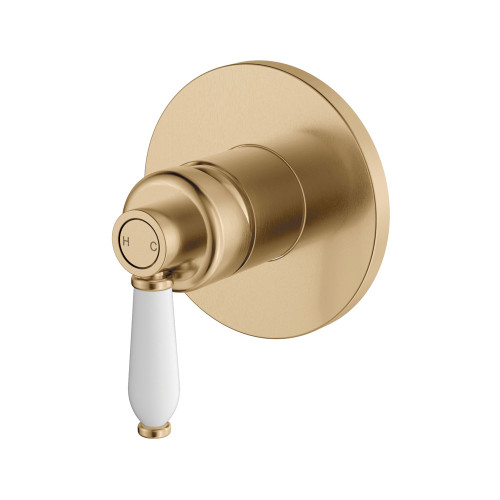 Eleanor Wall Mixer Urban Brass / Ceramic [325715]