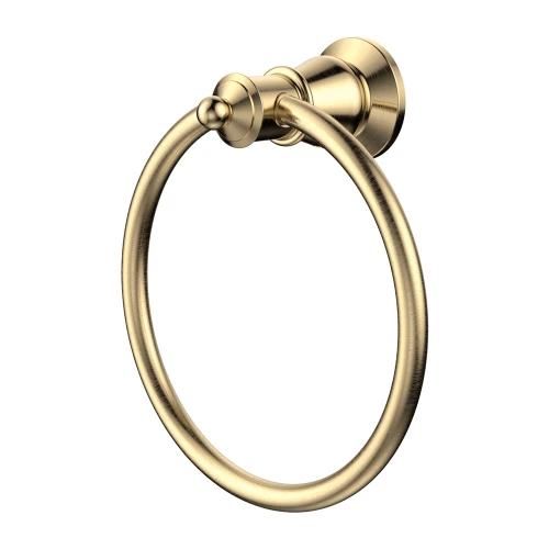 Lillian Towel Ring Urban Brass [325721]